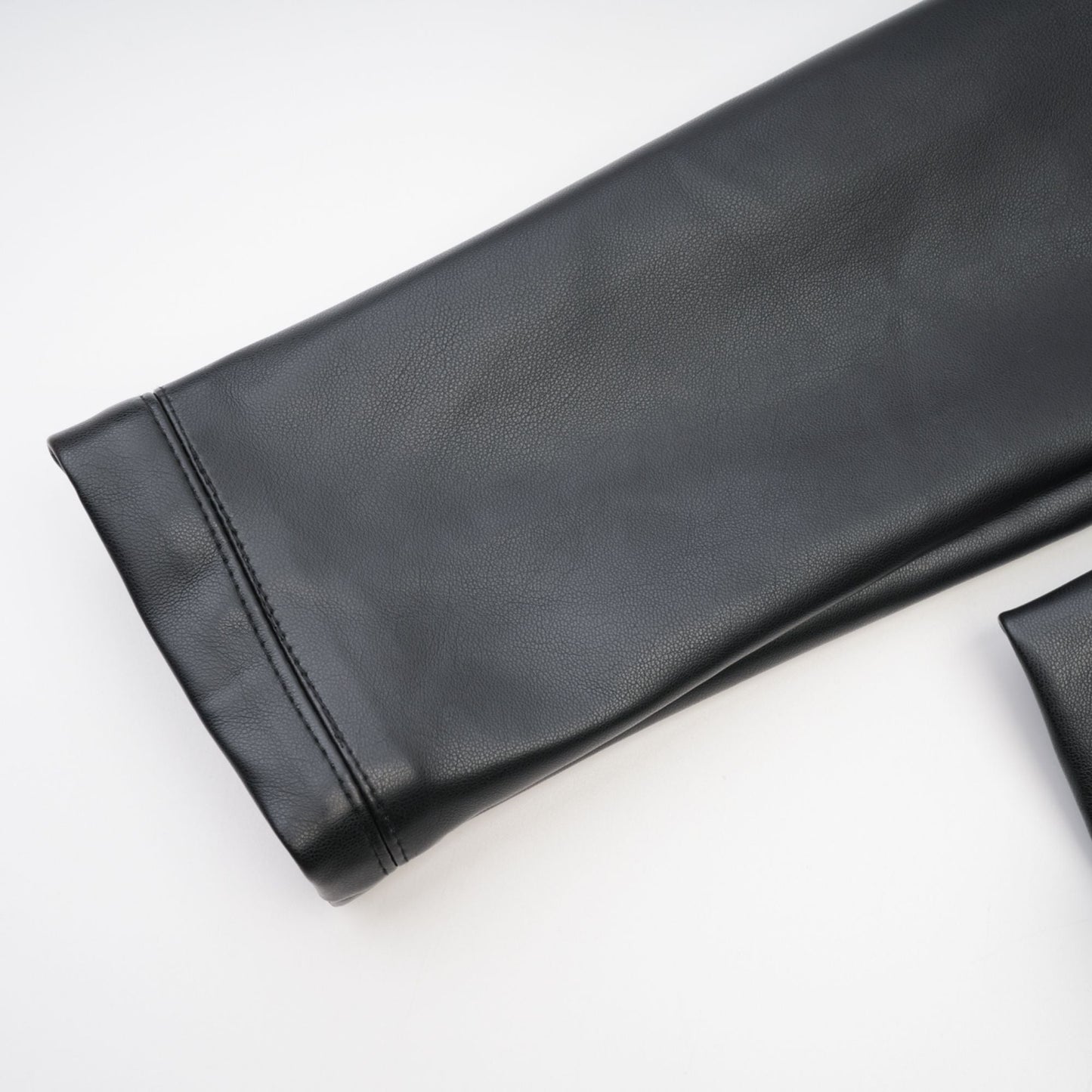 Calista black leather jacket