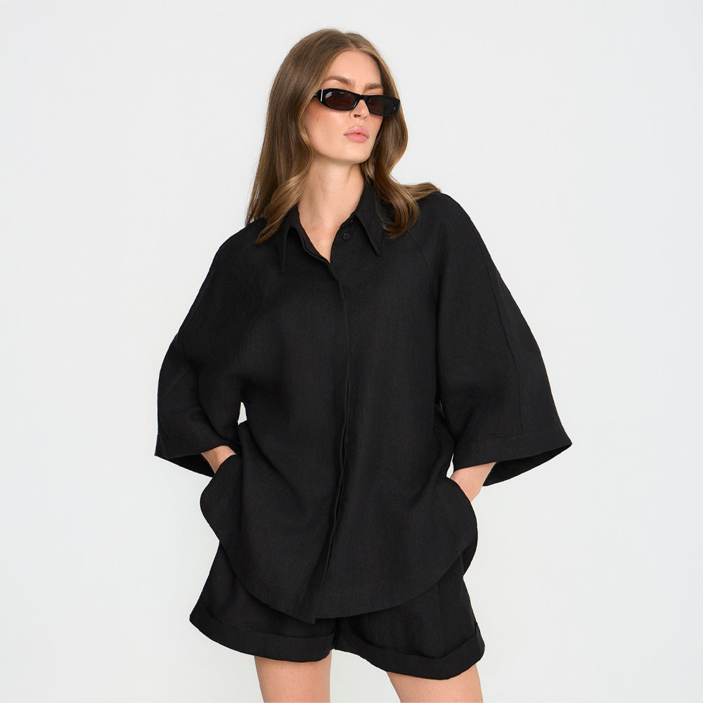 Miss Costa Black Shirt