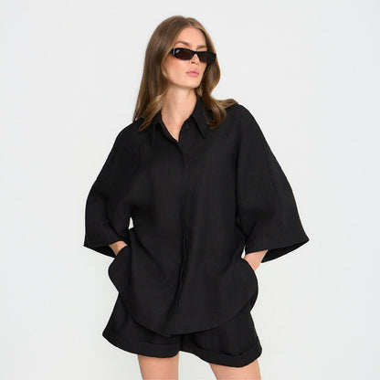 Miss Costa Black Shirt