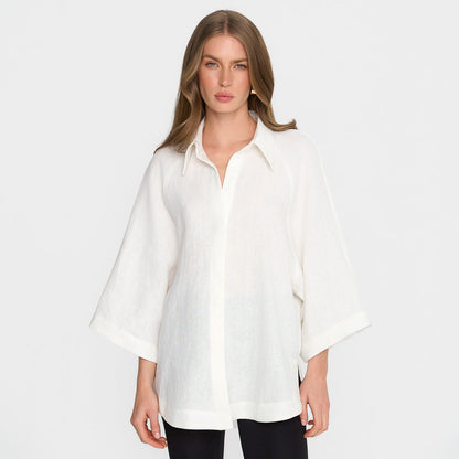 Miss Costa Off-White Shirt