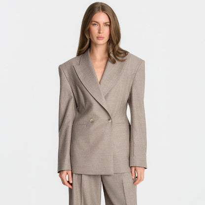 Miss Vienna Taupe Blazer