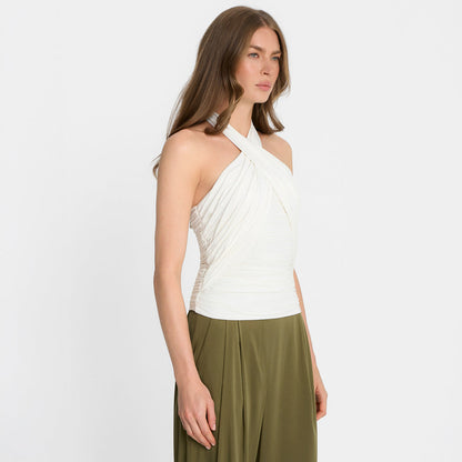 Miss Malibu Off-White Top