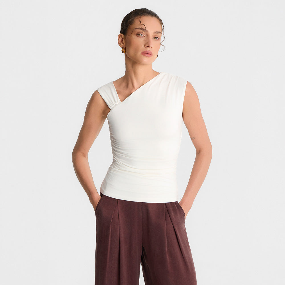Top Miss Rea Off White