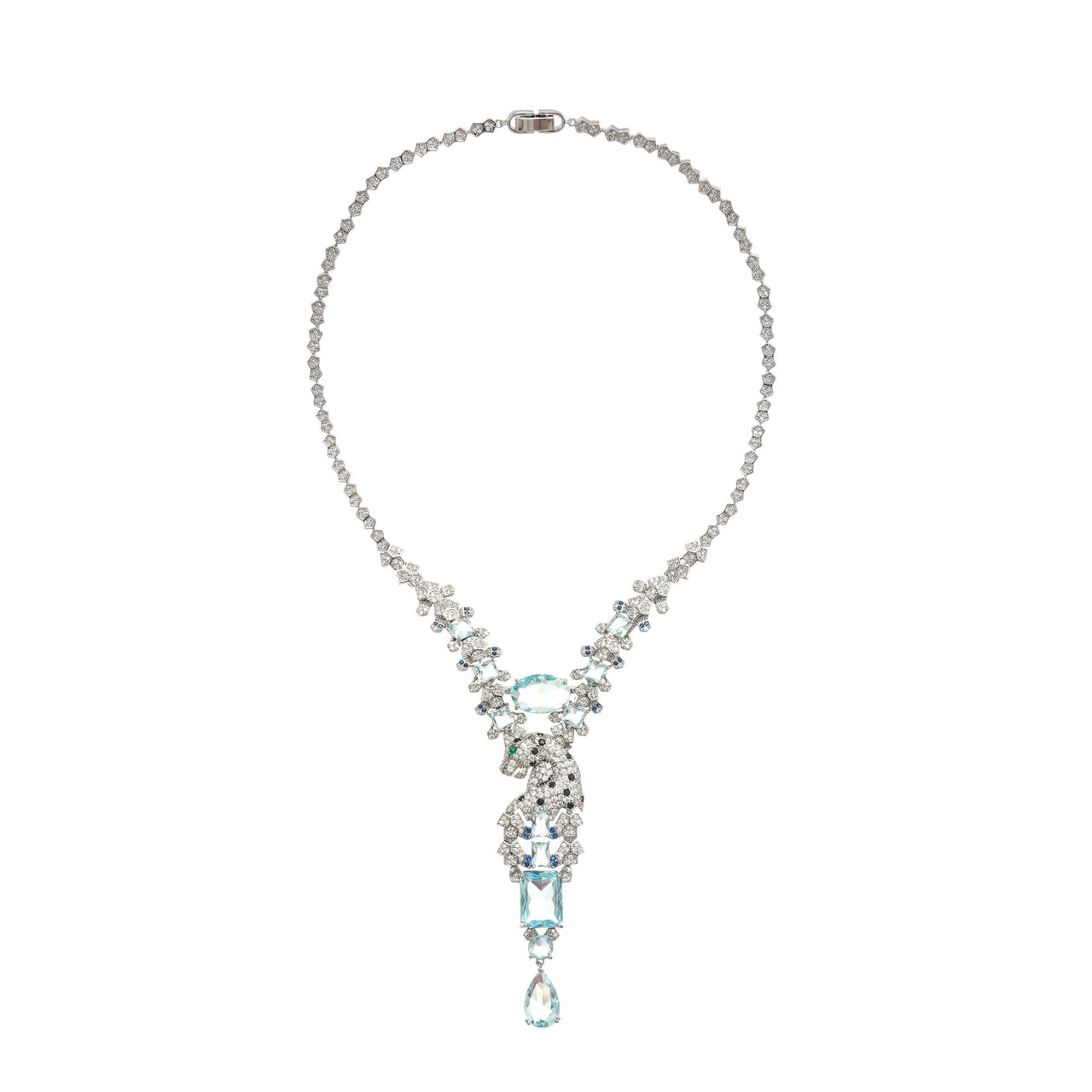 Odile crystal-embellished necklace