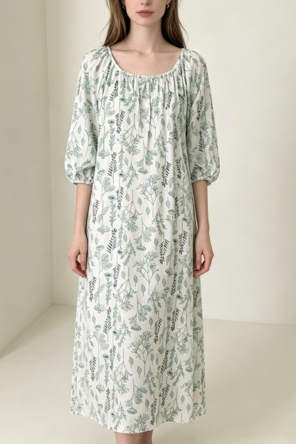 Breathable Relaxed-fit Eco Recycled Cotton-blue