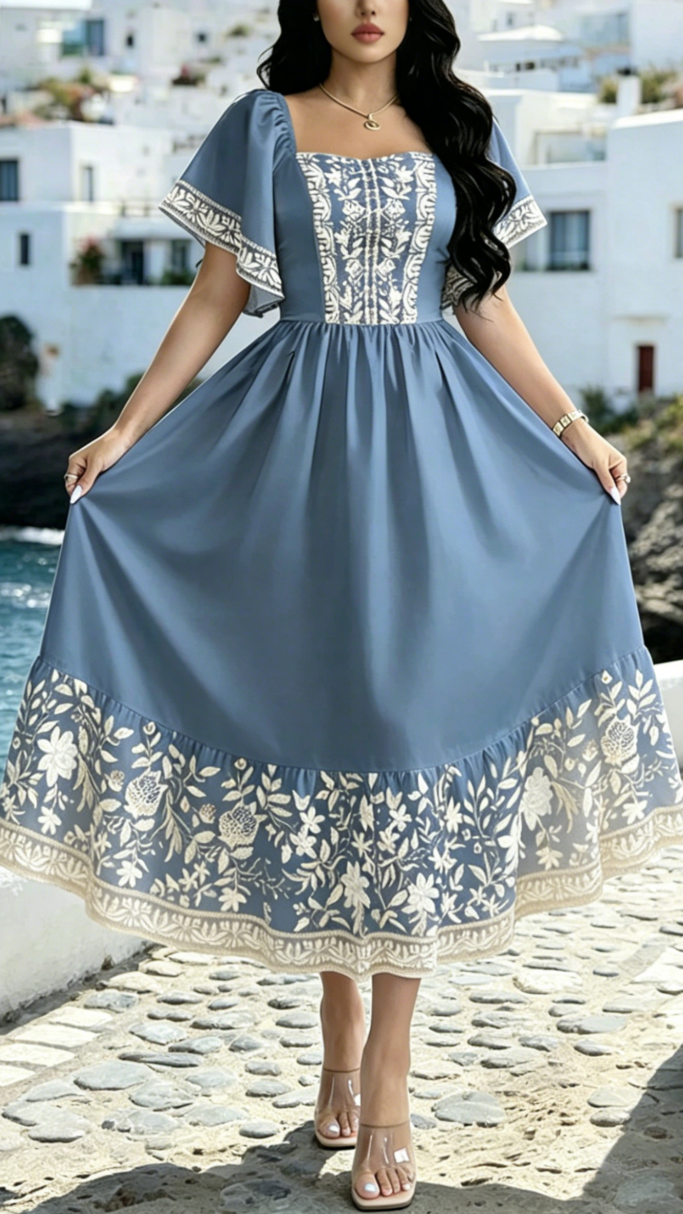 Women's Maxi Dress A Line Dress Summer Dress Casual Daily Regular Fit