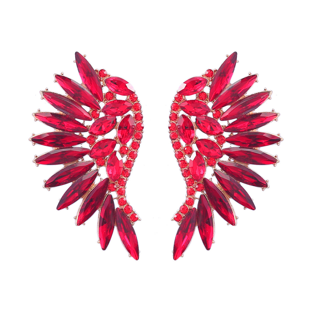 RAINBOW RHINESTONE EARRINGS