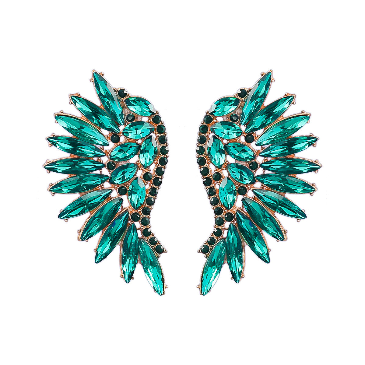 RAINBOW RHINESTONE EARRINGS