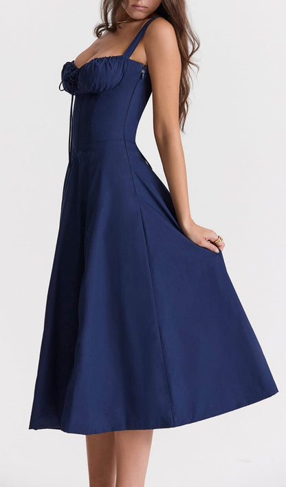 FRENCH NAVY BUSTIER SUNDRESS styleofcb 