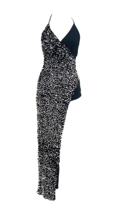 SEQUIN BANDAGE BACKLESS MINI DRESS Dresses styleofcb 