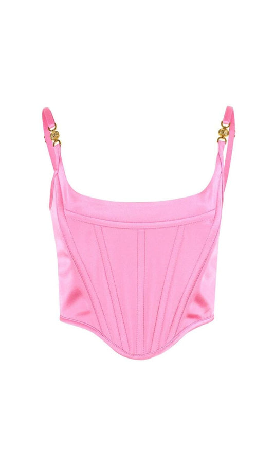 SATIN CORSET STYLE TOP