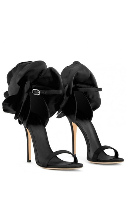 SEXY BIG FLOWER STILETTO HIGH HEELS Shoes styleofcb 
