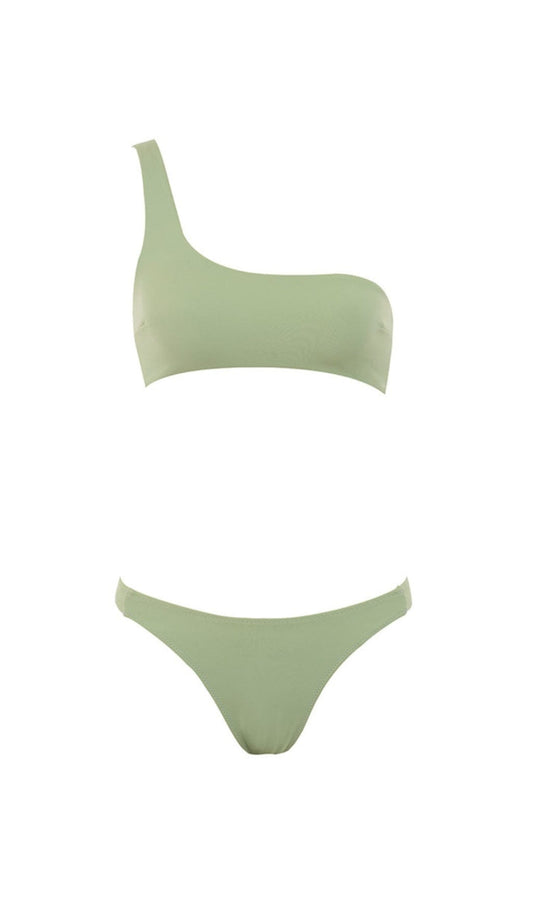 SAGE ONE SHOULDER BIKINI styleofcb 