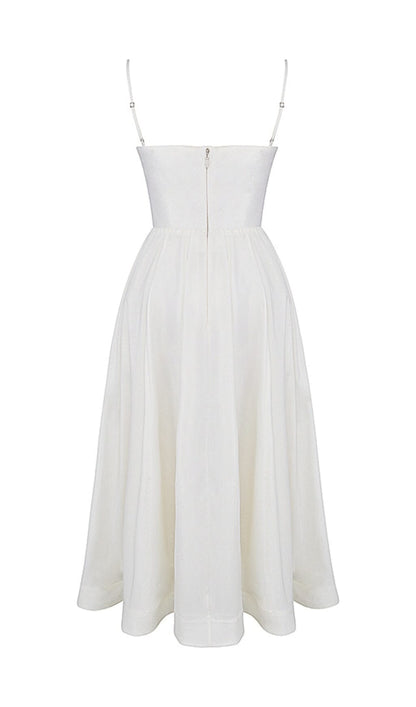 IVORY CORSET SUNDRESS styleofcb 