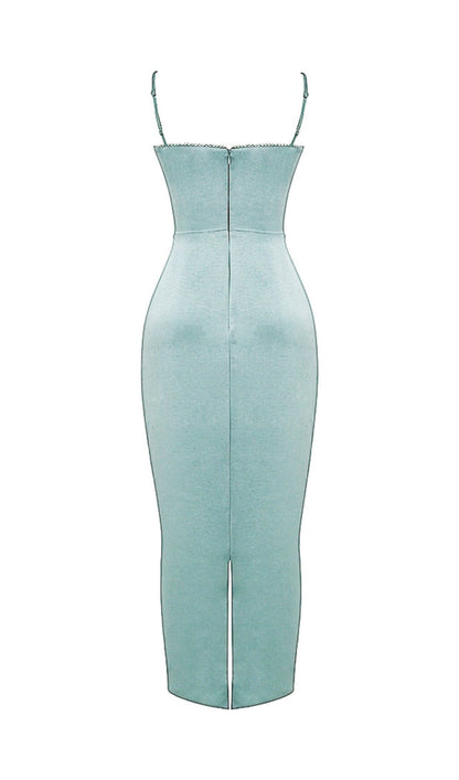 LIGHT JADE MAXI DRESS styleofcb 