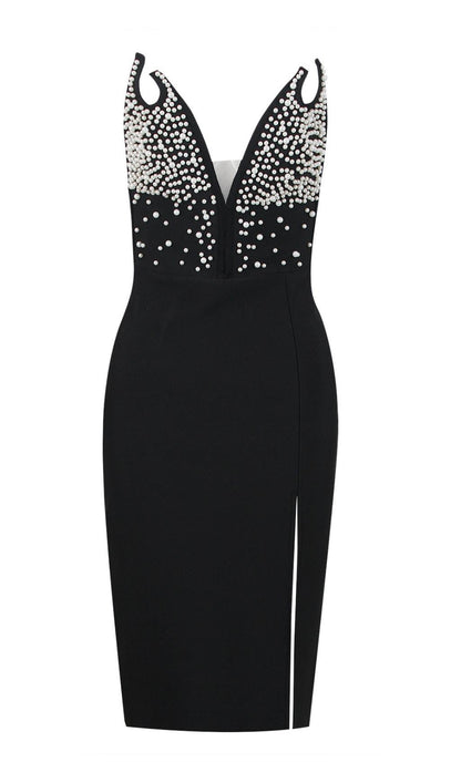 SEQUIN V NECK MINI DRESS Dresses styleofcb 