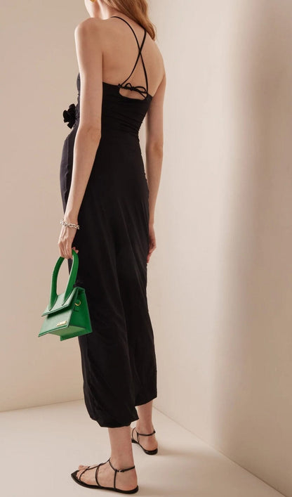 BANDAGE CUT OUT MAXI DRESS IN BLACK Dresses styleofcb 