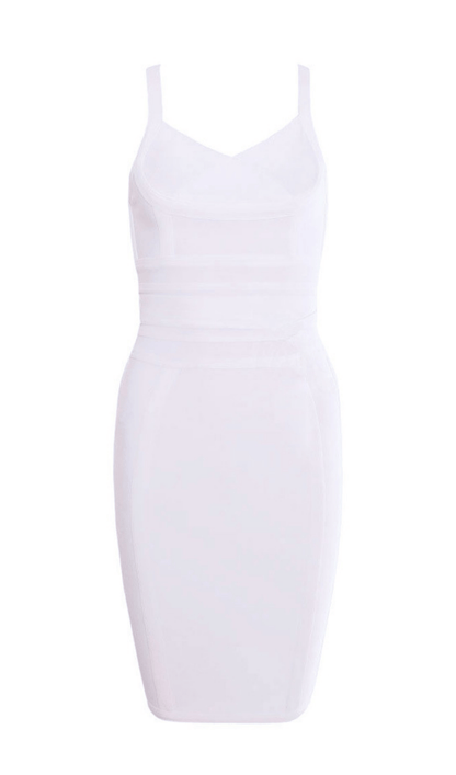 BANDAGE MINI DRESS - ORANGE