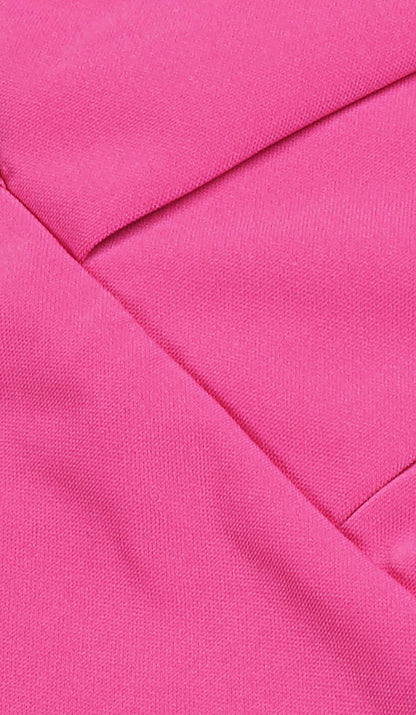CUTOUT STRAPLESS MAXI DRESS IN PINK DRESS STYLE OF CB 