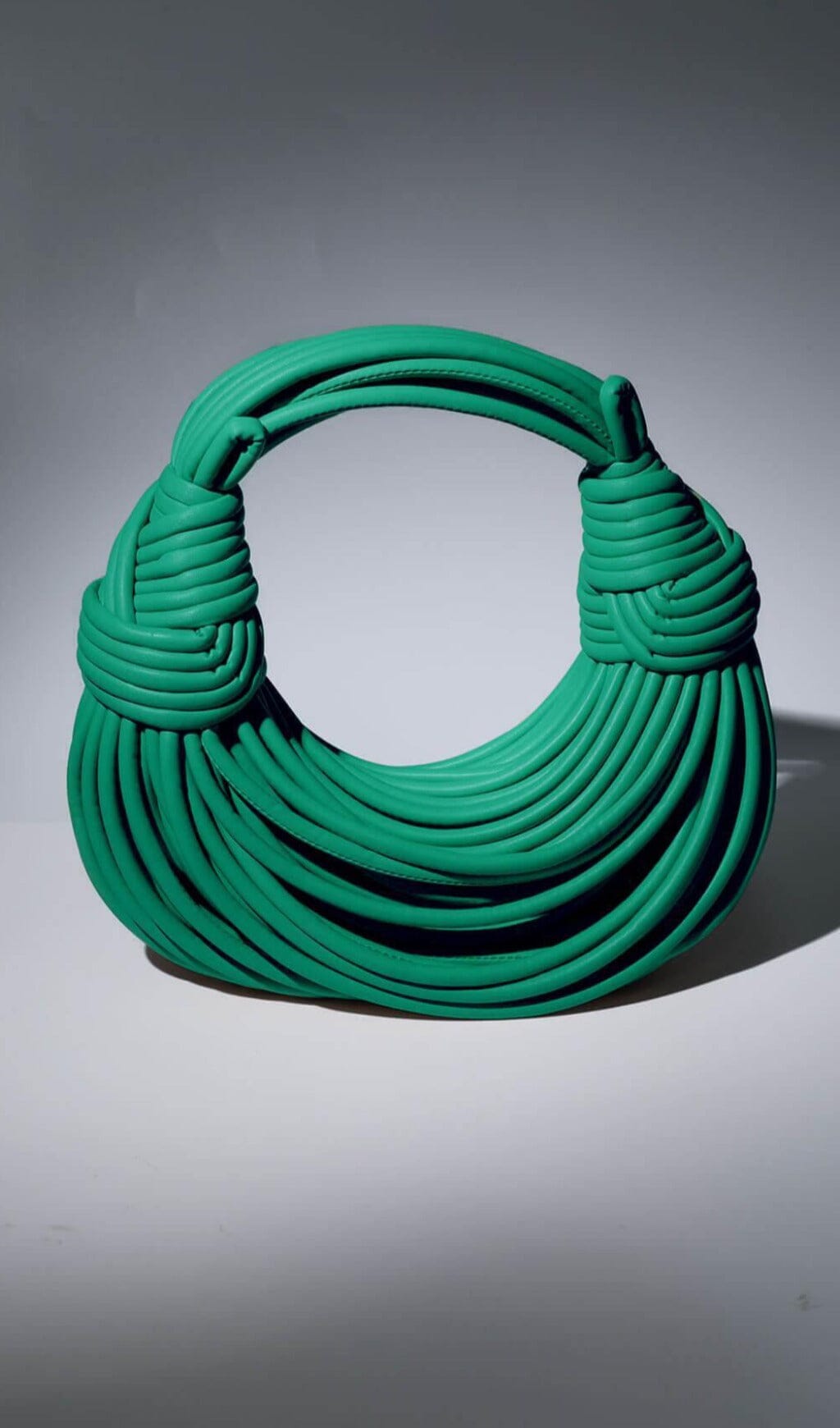 DOUBLE KNOT TOTE BAG IN GREEN Bags styleofcb 