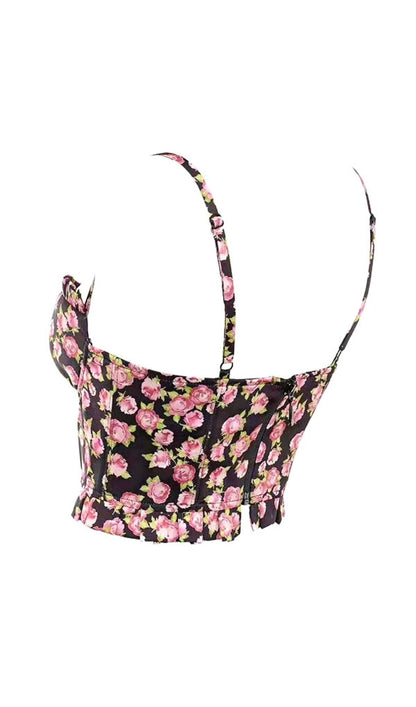 FLOWER PRINTED CAMISOLE Shirts & Tops styleofcb 