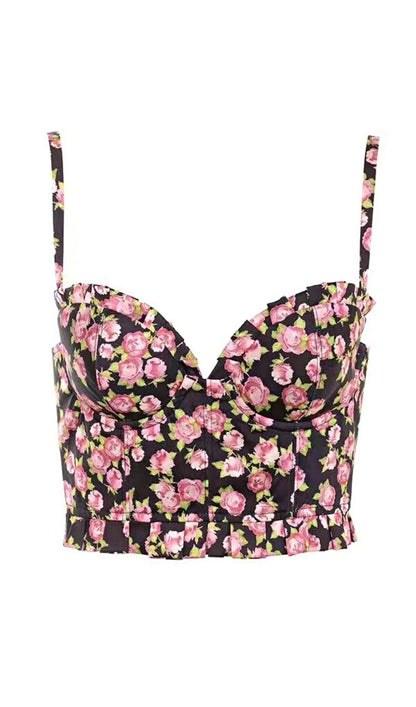 FLOWER PRINTED CAMISOLE Shirts & Tops styleofcb 