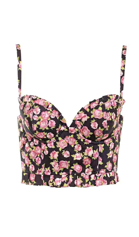 FLOWER PRINTED CAMISOLE Shirts & Tops styleofcb 