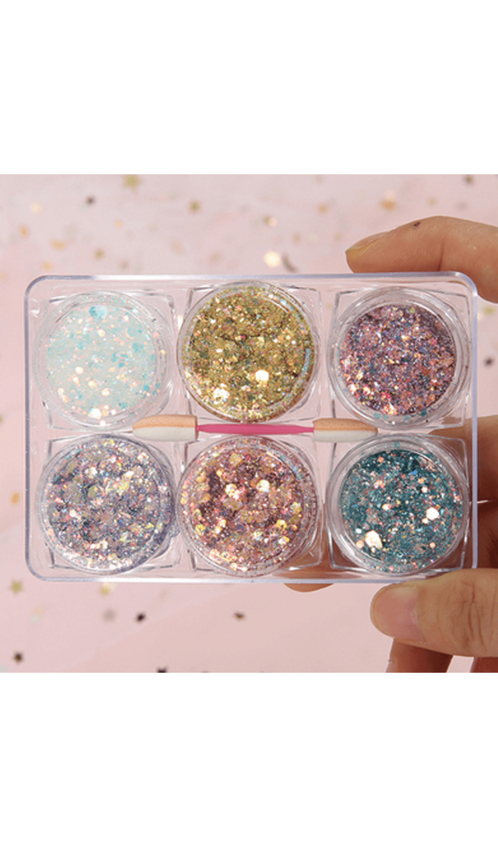Glitter glitter for gel eye makeup. styleofcb #8 