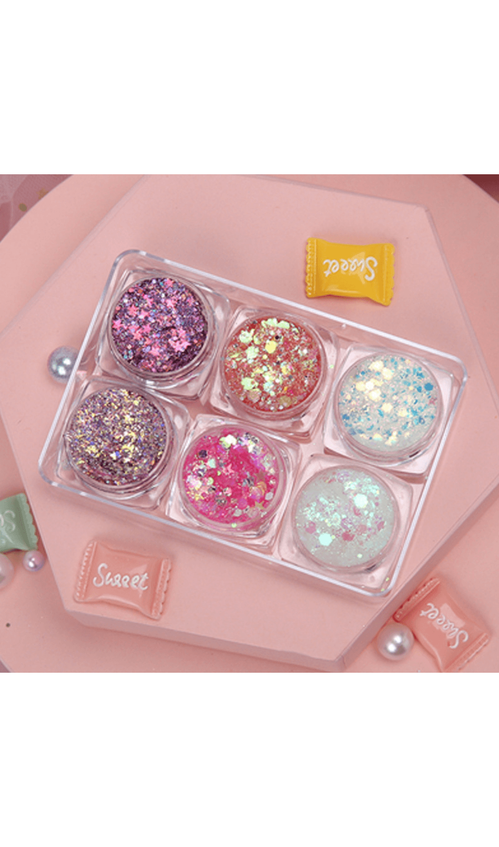 Glitter glitter for gel eye makeup. styleofcb #5 