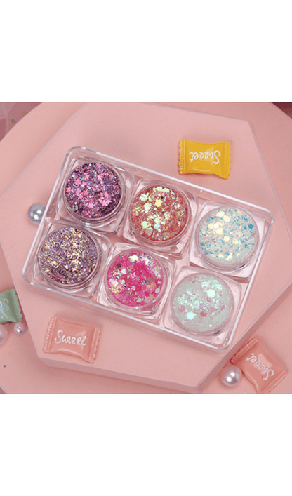 Glitter glitter for gel eye makeup. styleofcb #5 