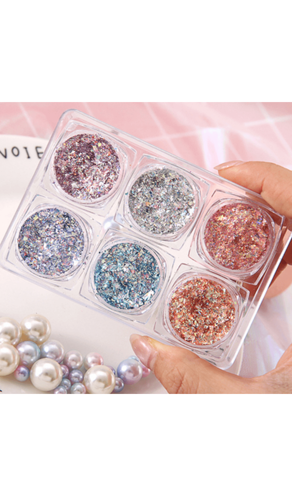 Glitter glitter for gel eye makeup. styleofcb #6 