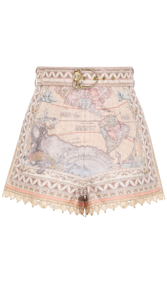 HIGH TIDE BELTED SHORT