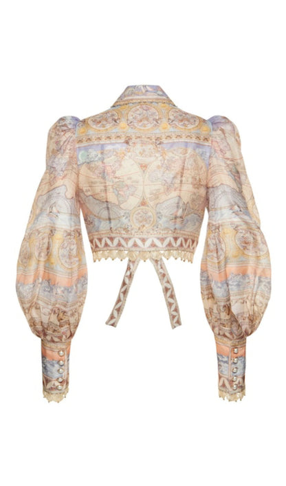 HIGH TIDE CROPPED SHIRT