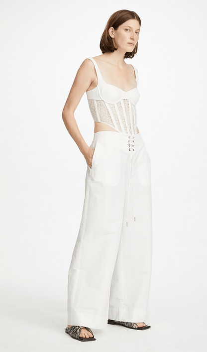 Hollow lace mesh top styleofcb 