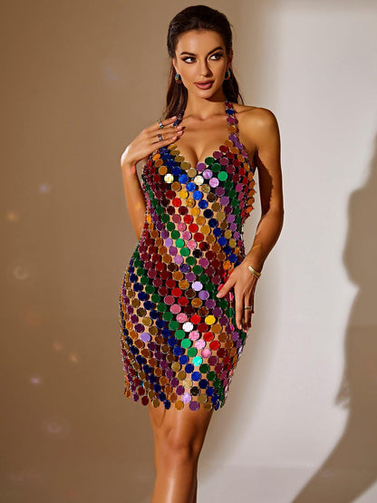 Chainmail Mini Dress