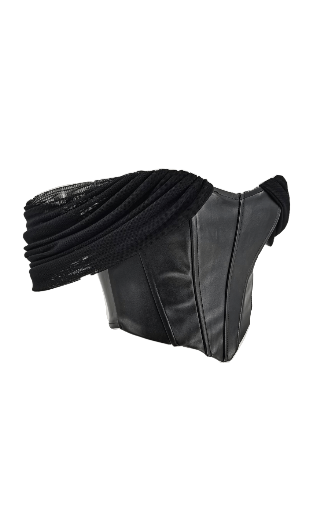 Leather slim camisole styleofcb 