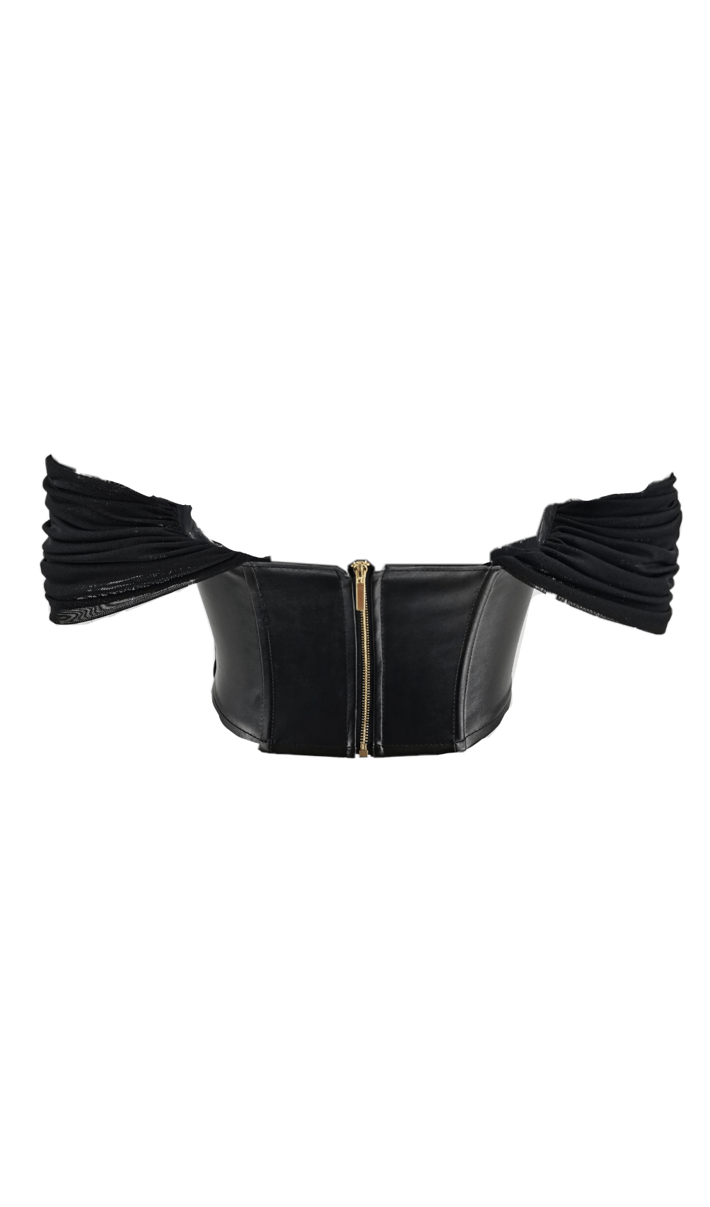 Leather slim camisole styleofcb 