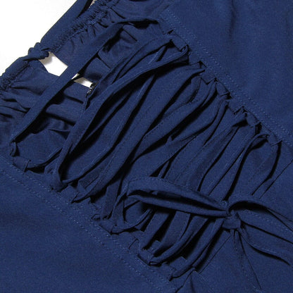 FRENCH NAVY BUSTIER SUNDRESS styleofcb 
