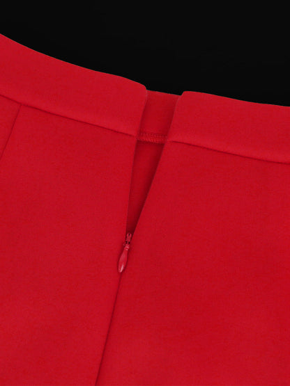 BOW EMBELLSHIED SKIRT SET