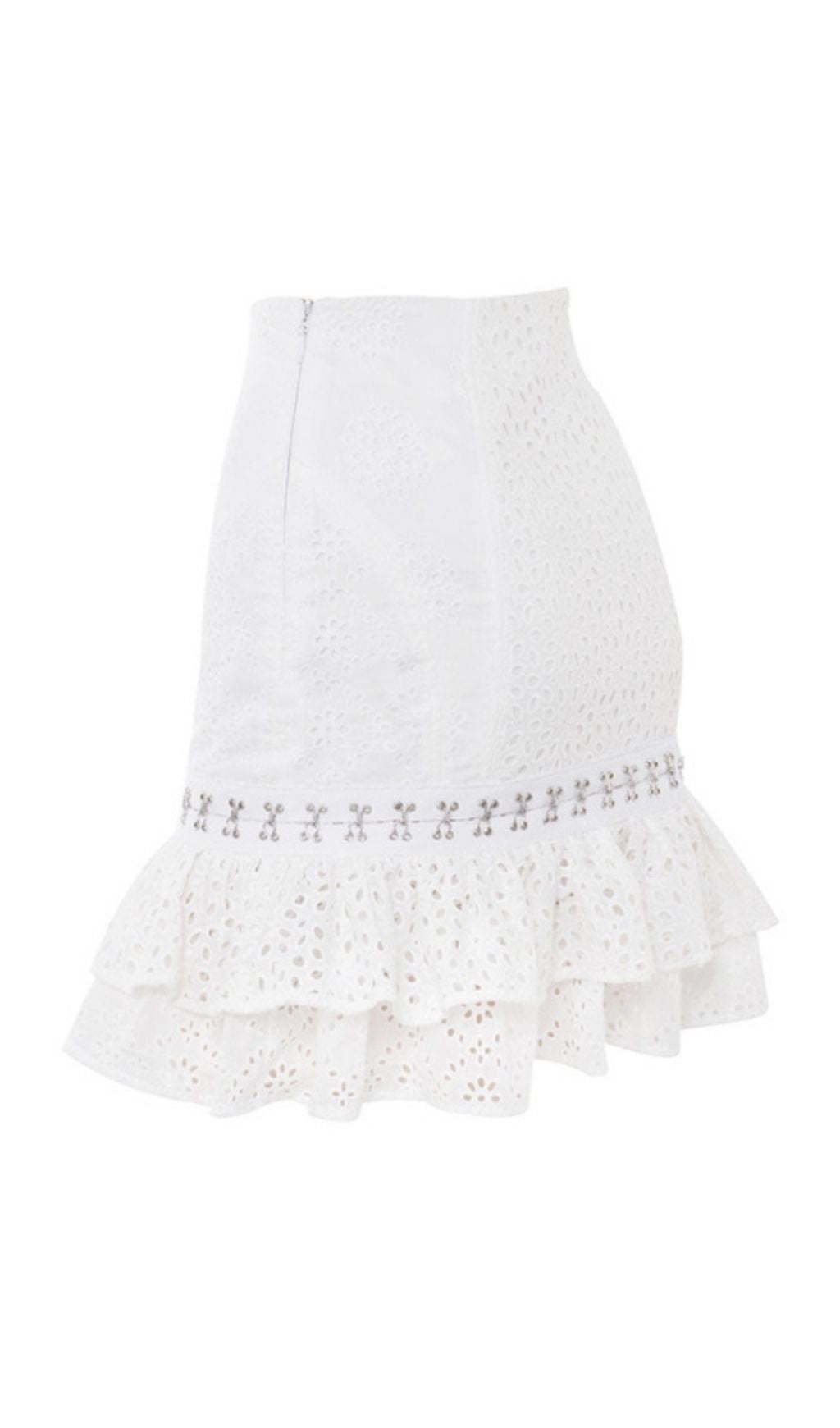 RUFFLE TWO PIECE SET IN WHITE Dresses styleofcb 