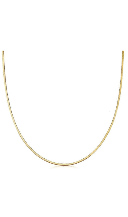 Square Snake Chain Necklace