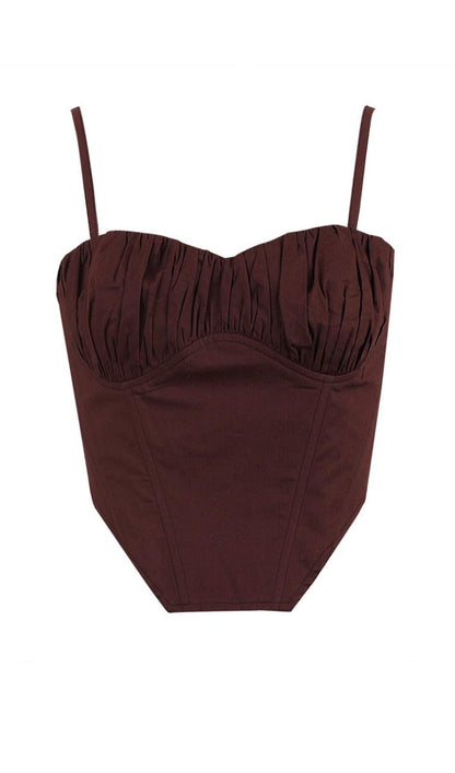 TOPS IN BROWN Clothing styleofcb 