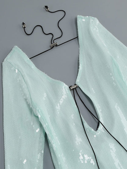 ETTELE Maxi Dress in Light Mint Party Dress styleofcb 