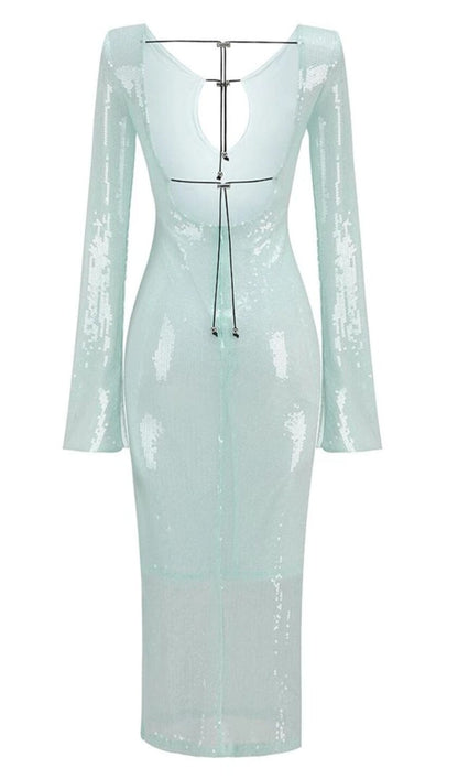ETTELE Maxi Dress in Light Mint Party Dress styleofcb 